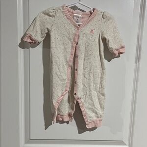 GAP Pink and Cream Kids Pajama Set